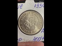 Moneda de argint Suedia 1954 2 coroane, coroane