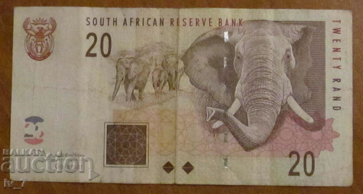 20 RAND 1999, SOUTH AFRICA