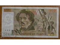 100 FRANC 1980, FRANTA