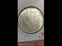 Silver coin Sweden 1959 2 kroner, crowns