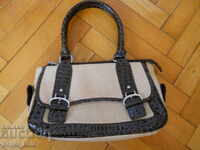 women's handbag - snakeskin