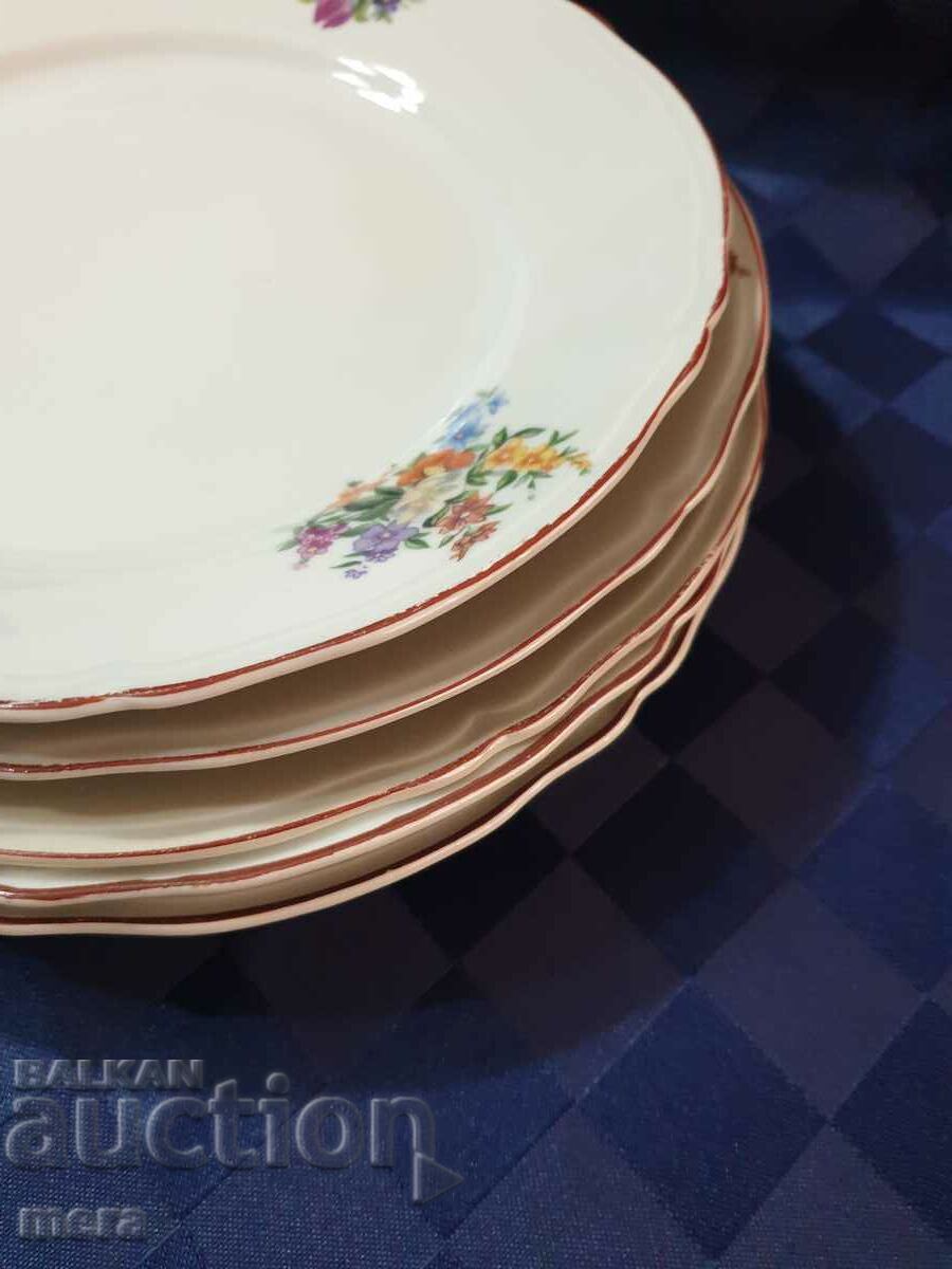 Porcelain plates - Kitka Novi Pazar - 5 pieces - 5
