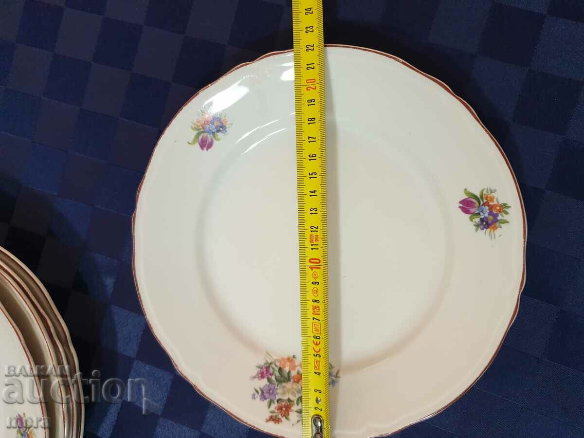 Porcelain plates - Kitka Novi Pazar - 5 pieces - 6