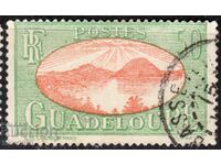 France/Guadeloupe-1928-Regular-way of sunrise, postmark