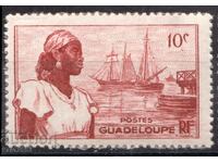 France/Guadeloupe-1947-Regular-local woman,MLH