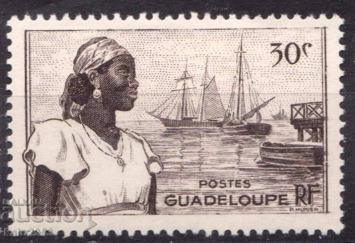 Franța/Guadelupa-1947-Femeie locală obișnuită,MLH