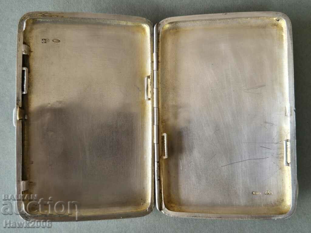 19th century Russian Empire Moscow silver 84 snuff box - 6 19th century Russian Empire Moscow silver 84 snuff box - 6