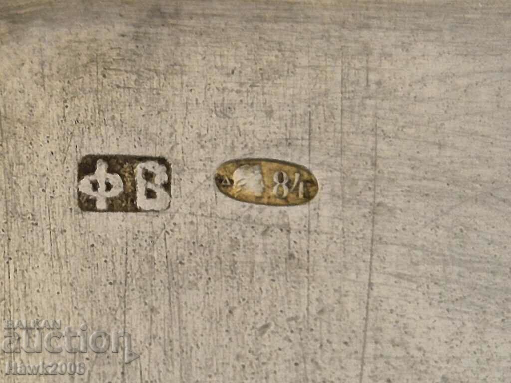 19th century Russian Empire Moscow silver 84 snuff box - 7 19th century Russian Empire Moscow silver 84 snuff box - 7