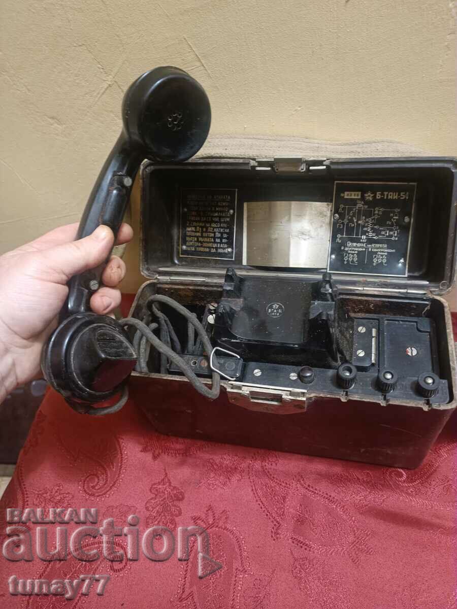 Military Soviet field telephone set TAI-51 telephone TAP