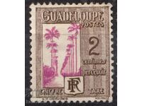 France/Guadeloupe-1928-For Surcharge-palm avenue,MLH