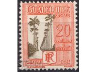 Франция/Guadeloupe-1928-За Доплащане-палмова алея,MLH