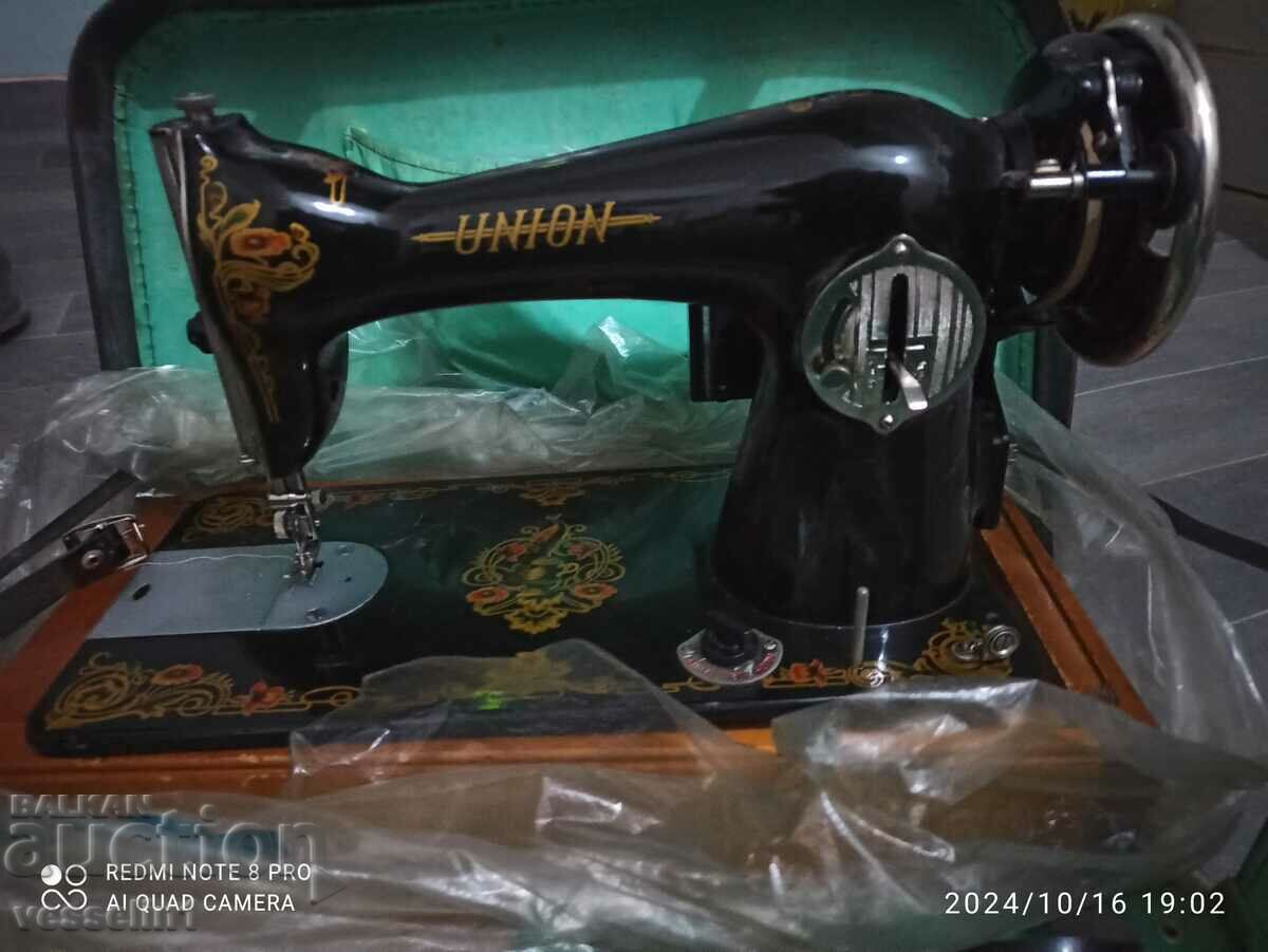 Old union sewing machine