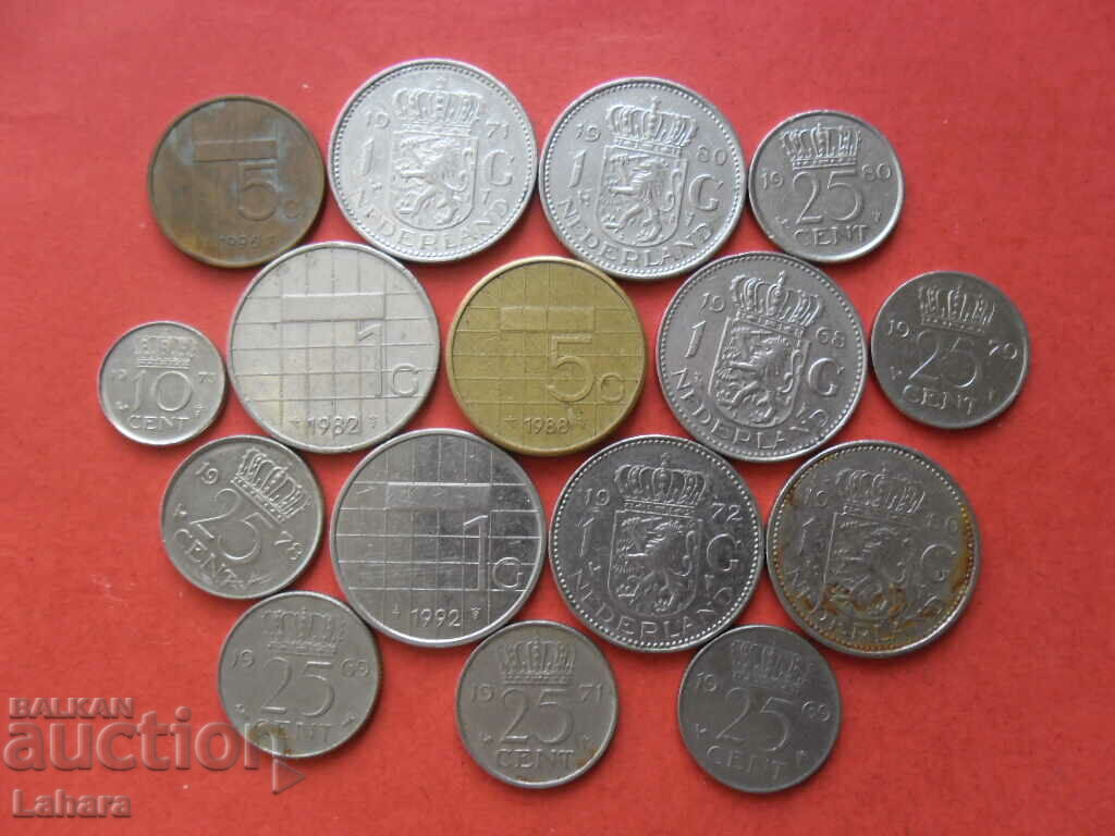 Lot of coins Netherlands