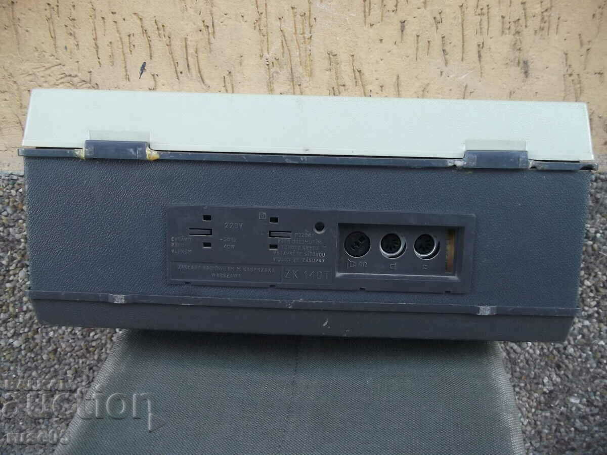 Auction Tape recorder "UNITRA - ZK 140T" roll Polish from Sotsa Auction Tape recorder "UNITRA - ZK 140T" roll Polish from Sotsa