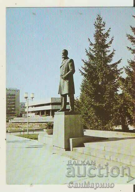 Card Bulgaria Botevgrad Monument to Hristo Botev 3*