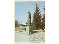 Card Bulgaria Botevgrad Monument to Hristo Botev 3*