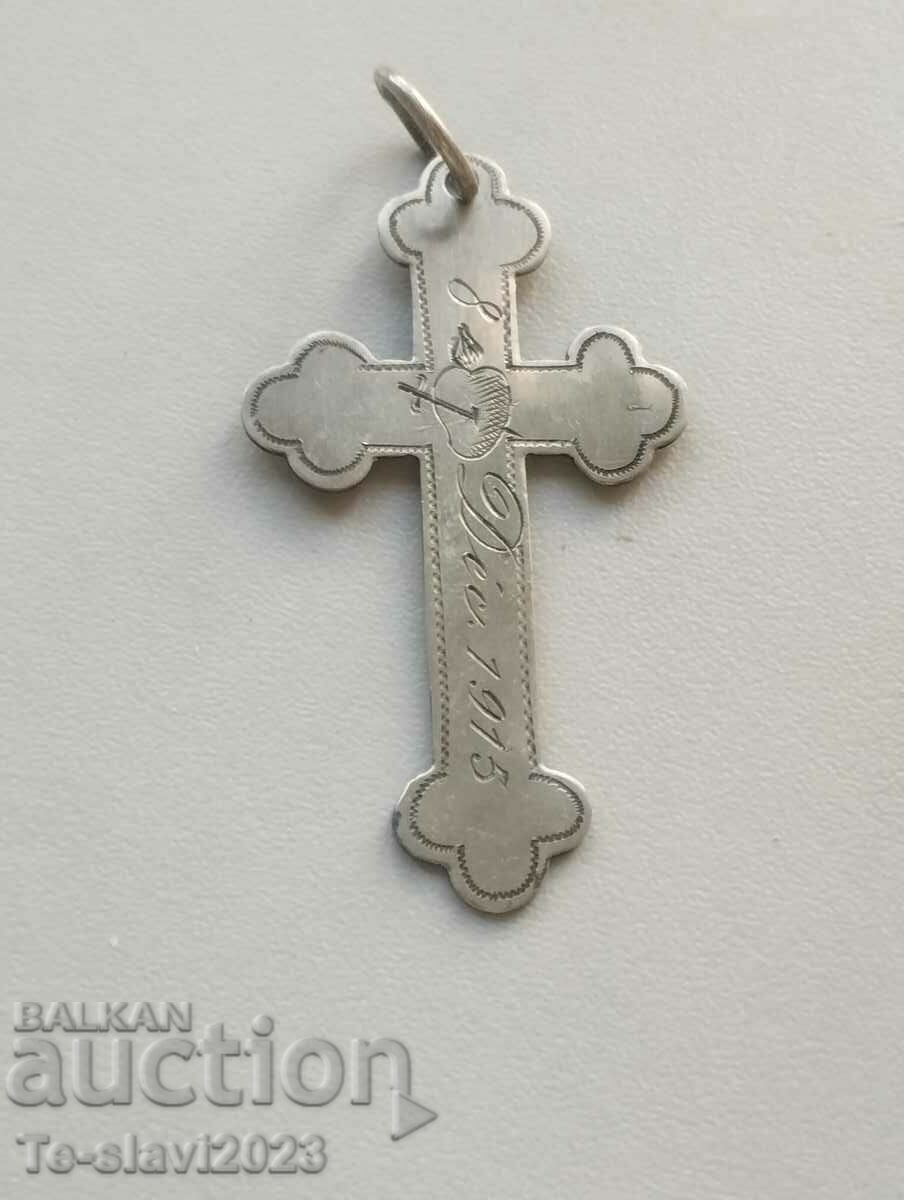 1915 Old Nun's Silver Cross -