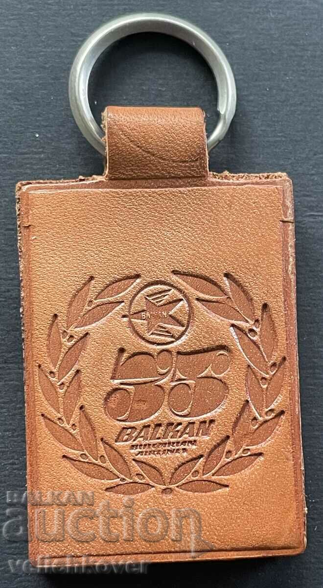 38797 Bulgaria luxury leather key ring BGA Balkan 35 years. with price 10.00 BGN | € 5.11 38797 Bulgaria luxury leather key ring BGA Balkan 35 years. with price 10.00 BGN | € 5.11