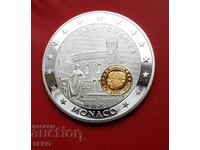 Monaco-medal from the series "10 years of common currency" 2009