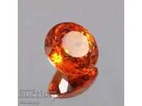 BZC! 6,65 carate safir natural rotund cert.GGL de 1!