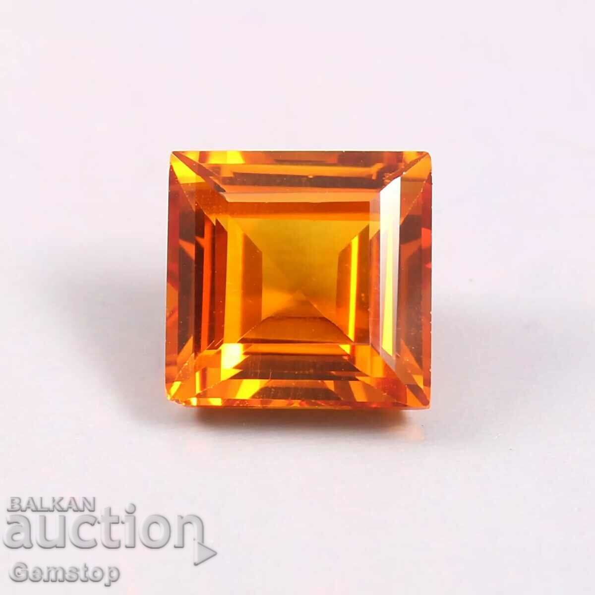 BZC! 5,90 ct safir natural certificat GGL de 1 st!