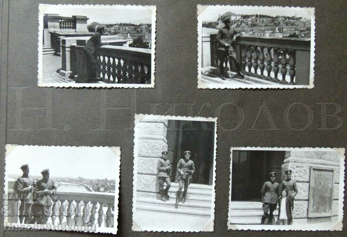 ALBUM 92 FOTO VECHI SKOPIE MACEDONIA MILITARĂ BULGARĂ D099