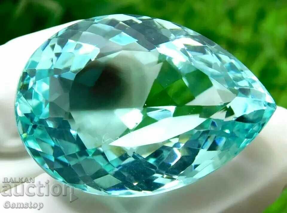 BZC! 39.65k natural aquamarine cert. VGTL of the 1st class!