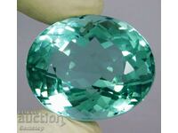 BZC! 67.70k natural aquamarine cert. VGTL of the 1st class!