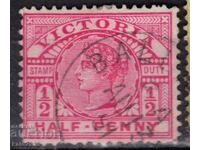 GB/Australia/Victoria-1886-QV-classic mark, stamp