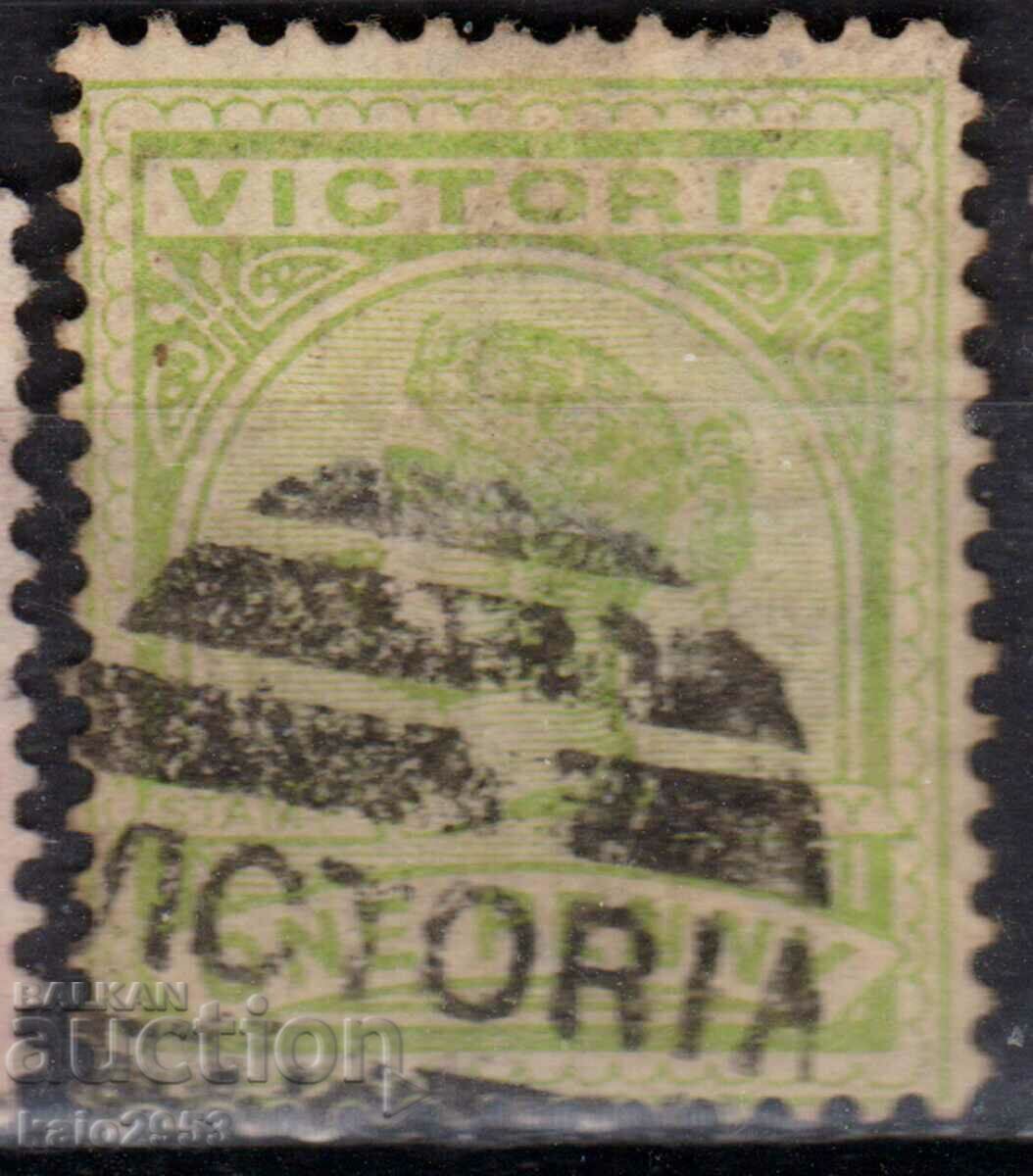 GB/Australia/Victoria-1886-QV-classic mark, stamp