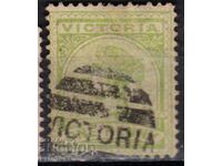 GB/Australia/Victoria-1886-QV-класическа марка,клеймо