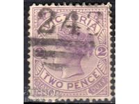 GB/Australia/Victoria-1886-QV-classic mark, stamp