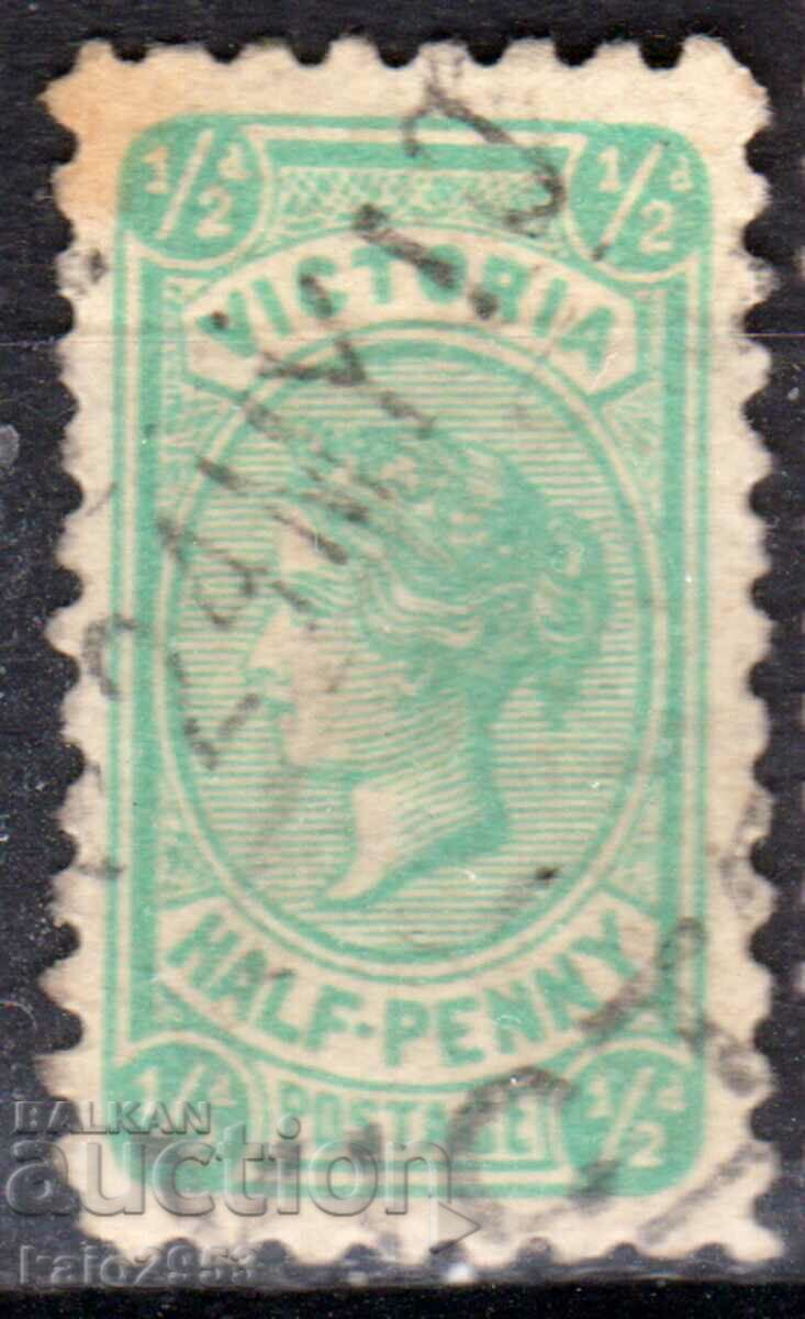 GB/Australia/Victoria-1901-QV-classic mark, stamp