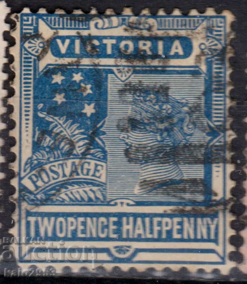 GB/Australia/Victoria-1901-QV-classic mark, stamp