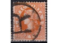 GB/Australia/Victoria-1901-QV-classic mark, γραμματόσημο