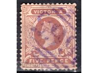 GB/Australia/Victoria-1901-QV-classic mark, γραμματόσημο