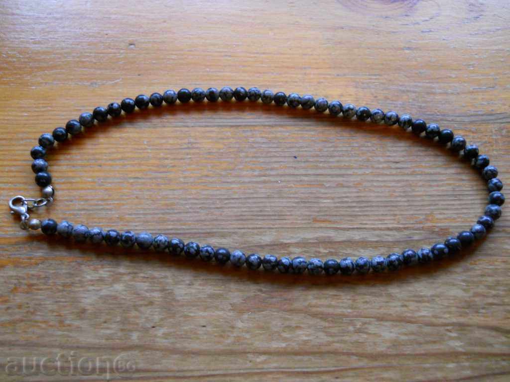 obsidian necklace