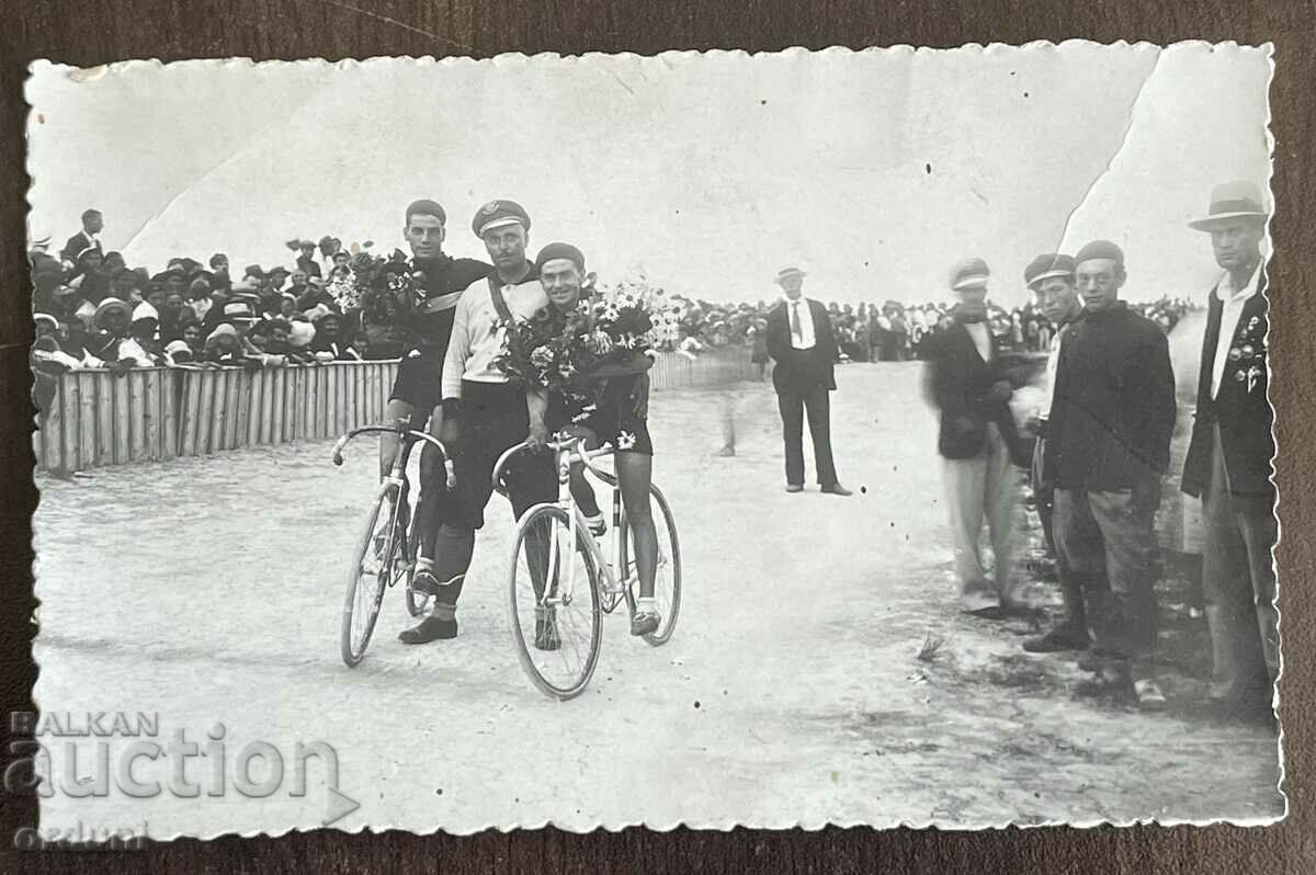 4633 Kingdom of Bulgaria winner bicycle race 20s