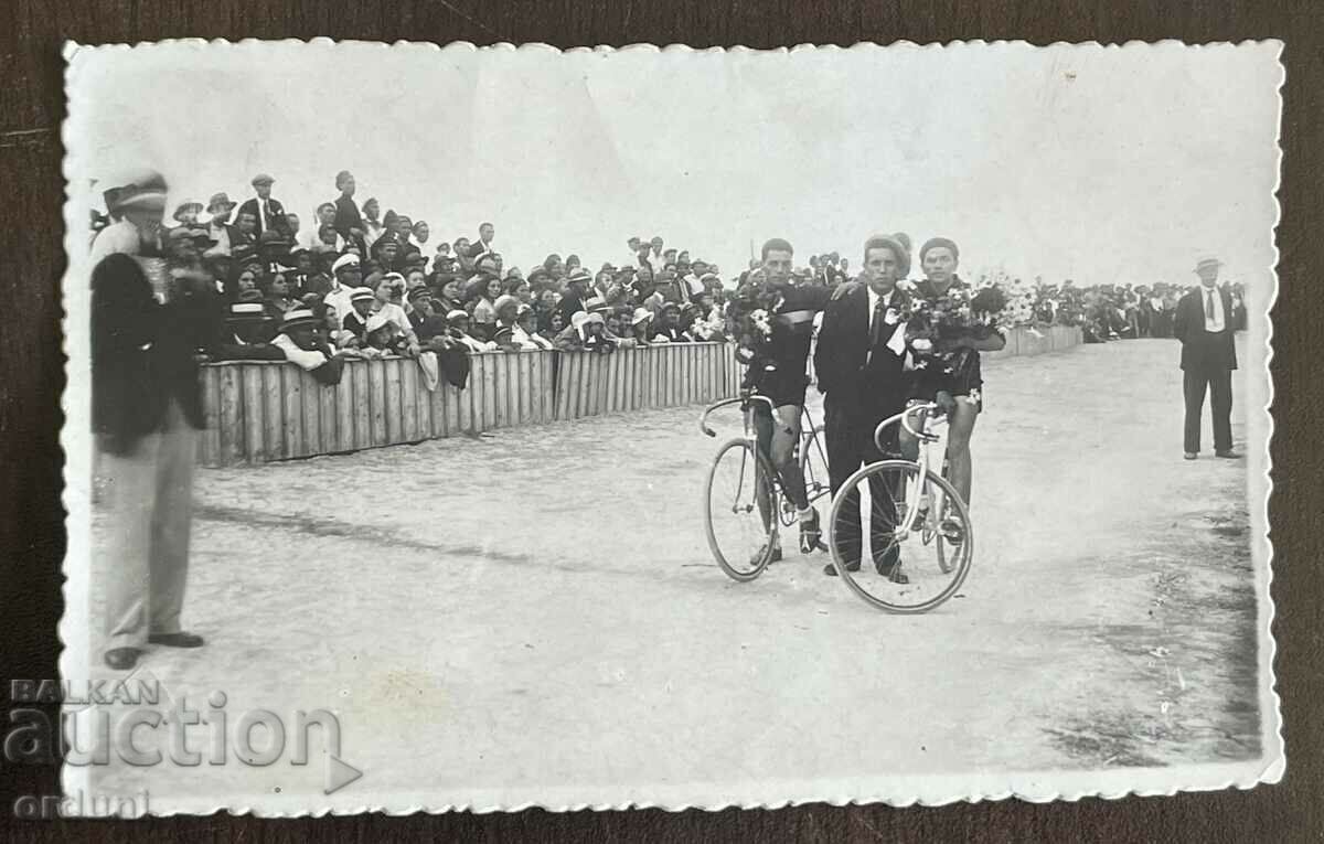 4634 Kingdom of Bulgaria winner bicycle race 20s