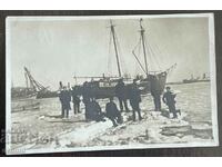 4635 Kingdom of Bulgaria the frozen port of Varna 1929