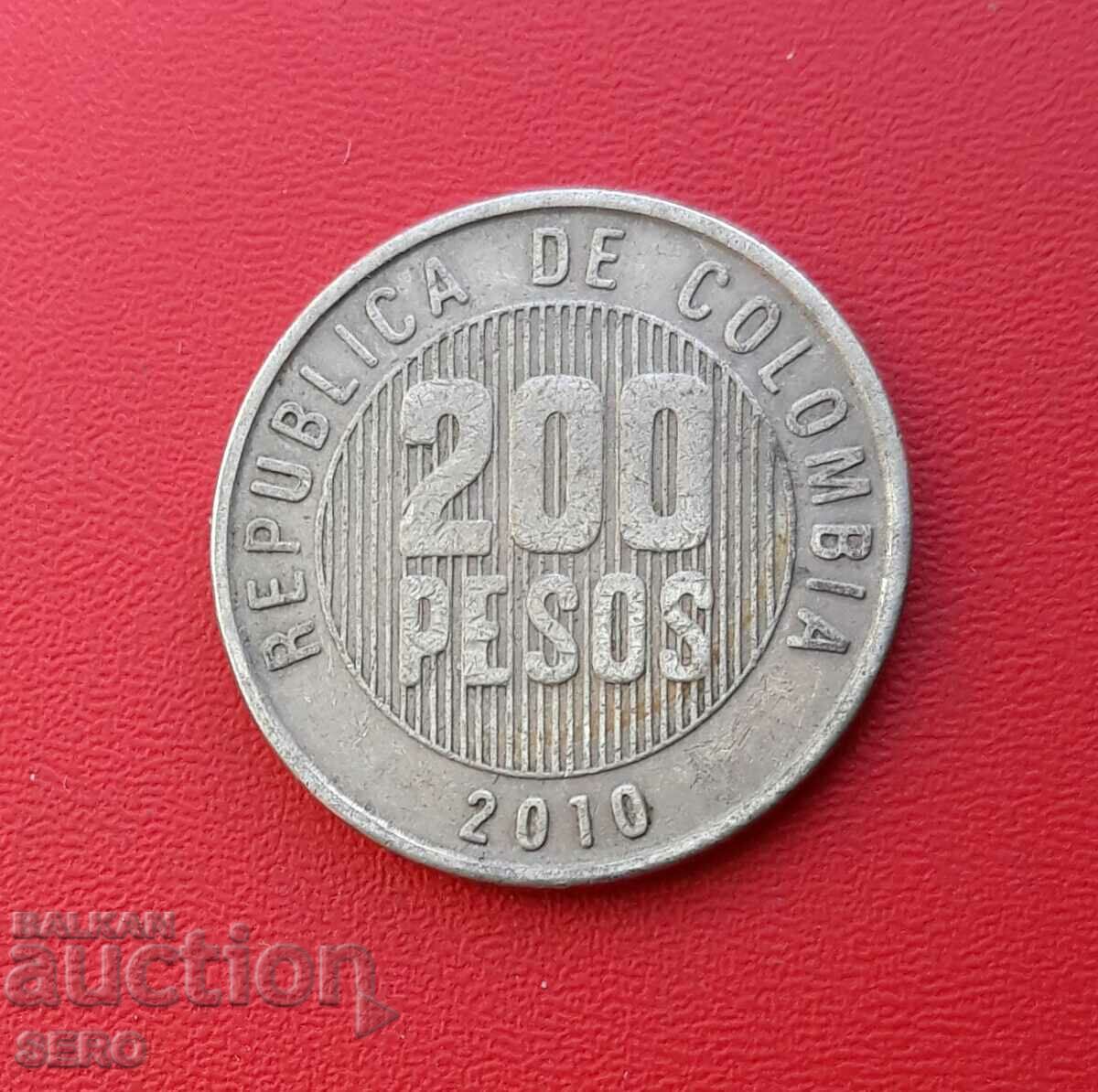 Colombia-200 pesos 2010