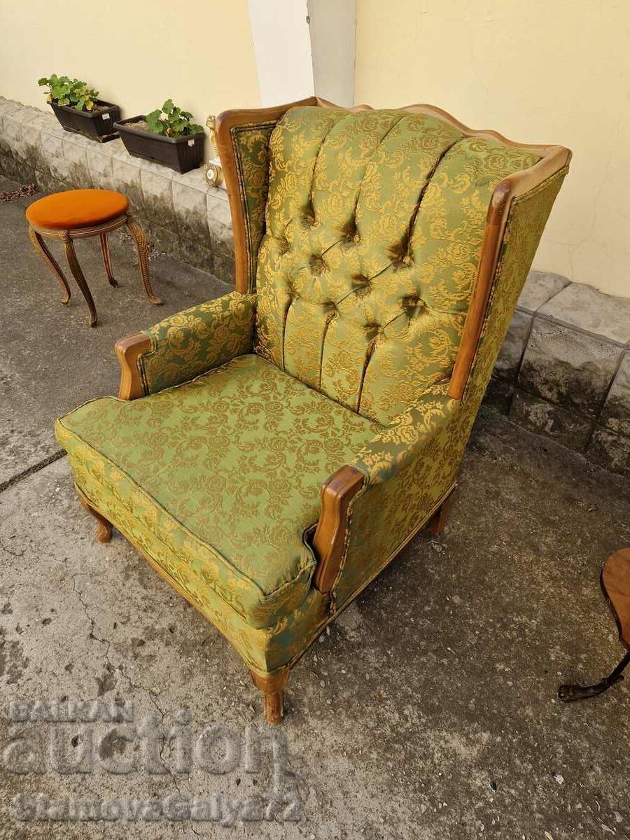 Great antique Queen Anna armchair - 5 Great antique Queen Anna armchair - 5