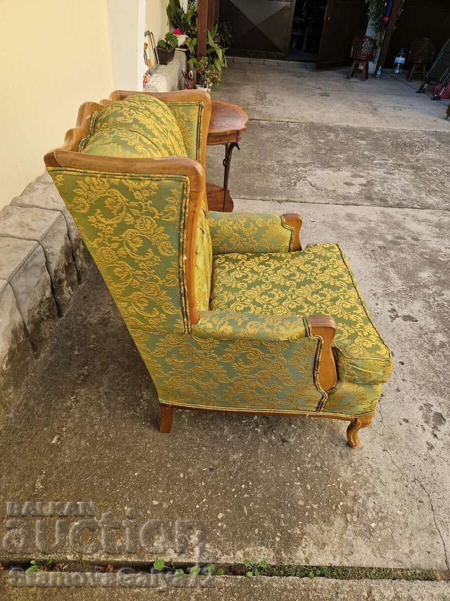 Great antique Queen Anna armchair - 6 Great antique Queen Anna armchair - 6