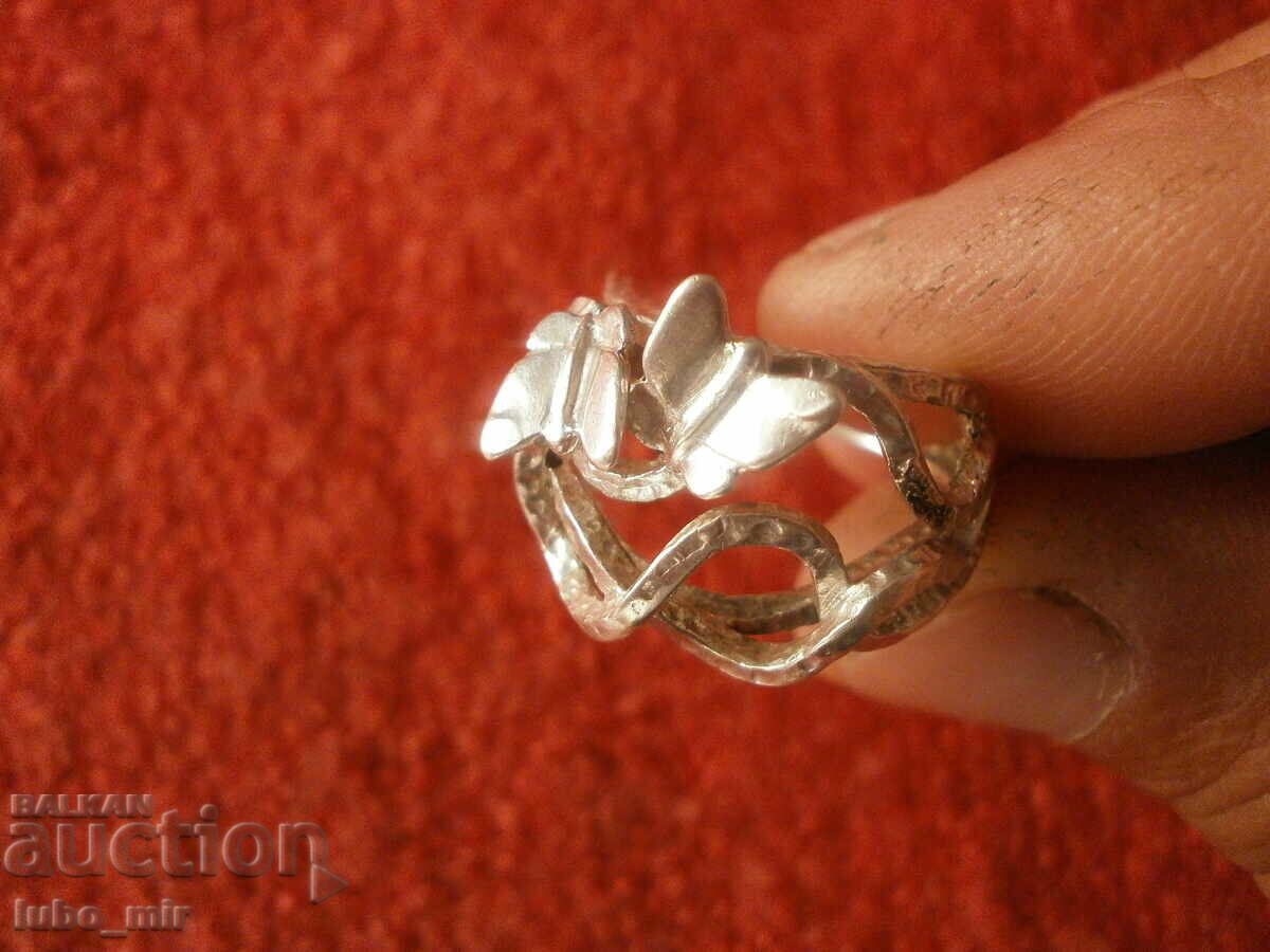 OLD SILVER JEWELRY - DESIGNER RING