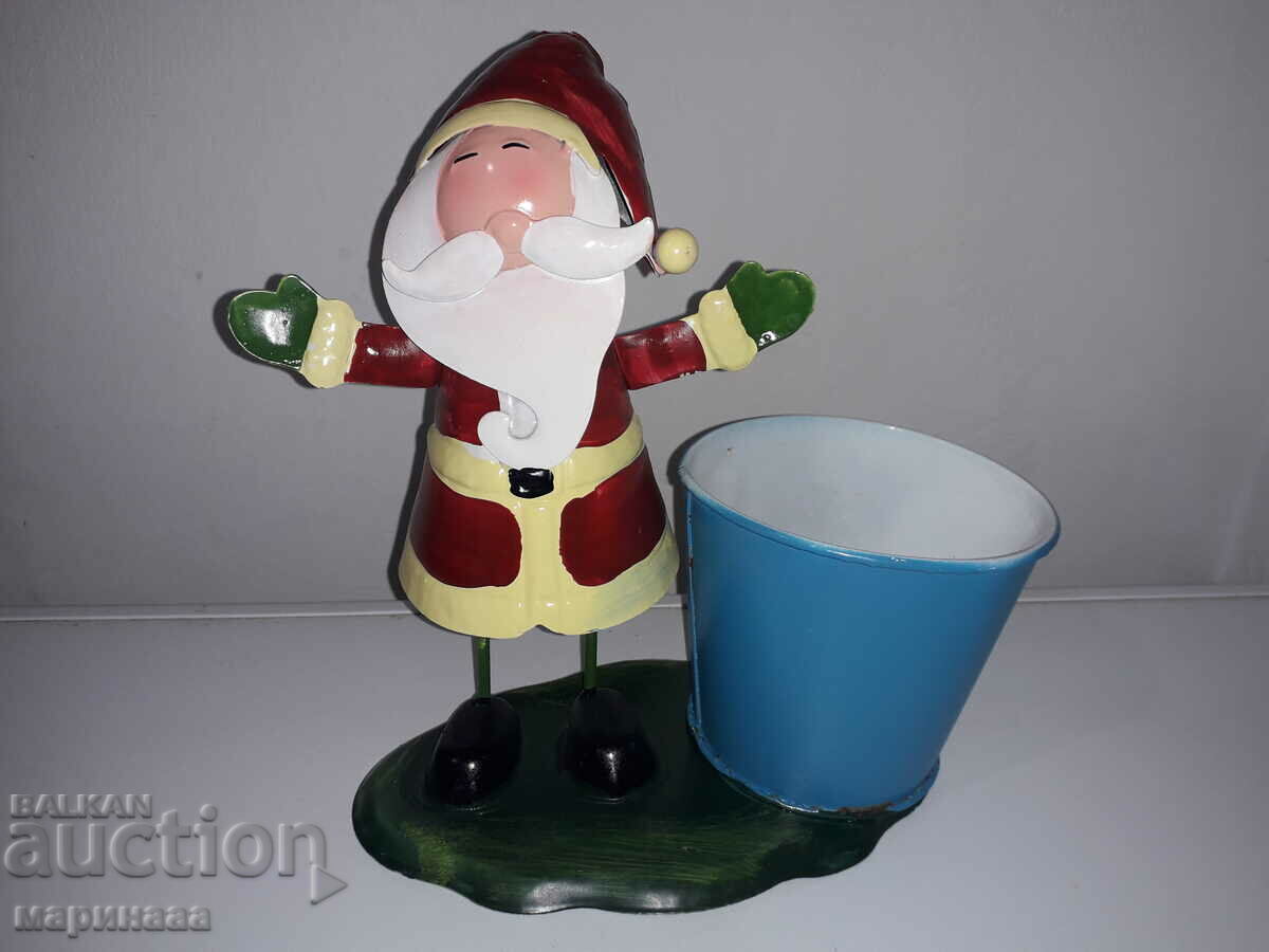 TIN CHRISTMAS FIGURE