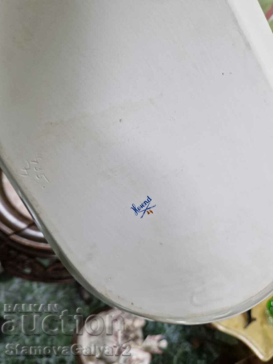 Large Antique Collectible Herend Porcelain Platter - 7 Large Antique Collectible Herend Porcelain Platter - 7
