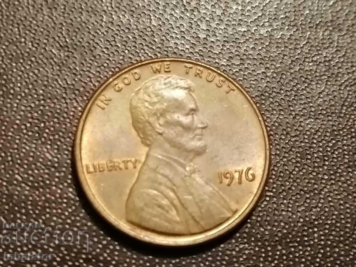 1976 1 cent SUA