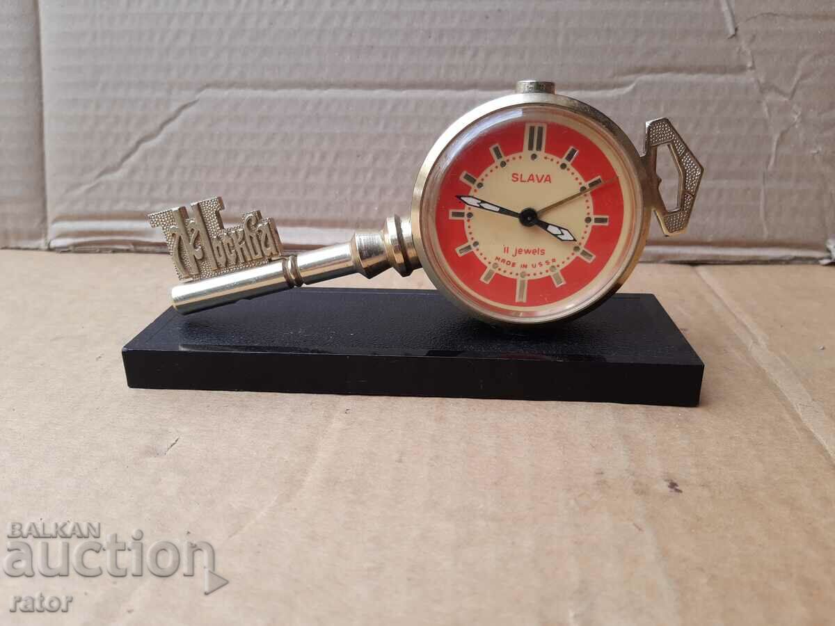 Collector's watch, alarm clock GLORY KEY