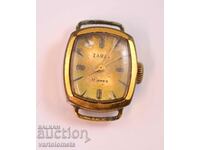 Women's watch ZARYA USSR gold plated 10 Mk - works