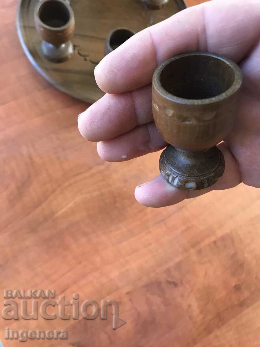 Licitație CANI TAVA SCULPA IN LEMN NUC FRUMUSETE - NOU!!!